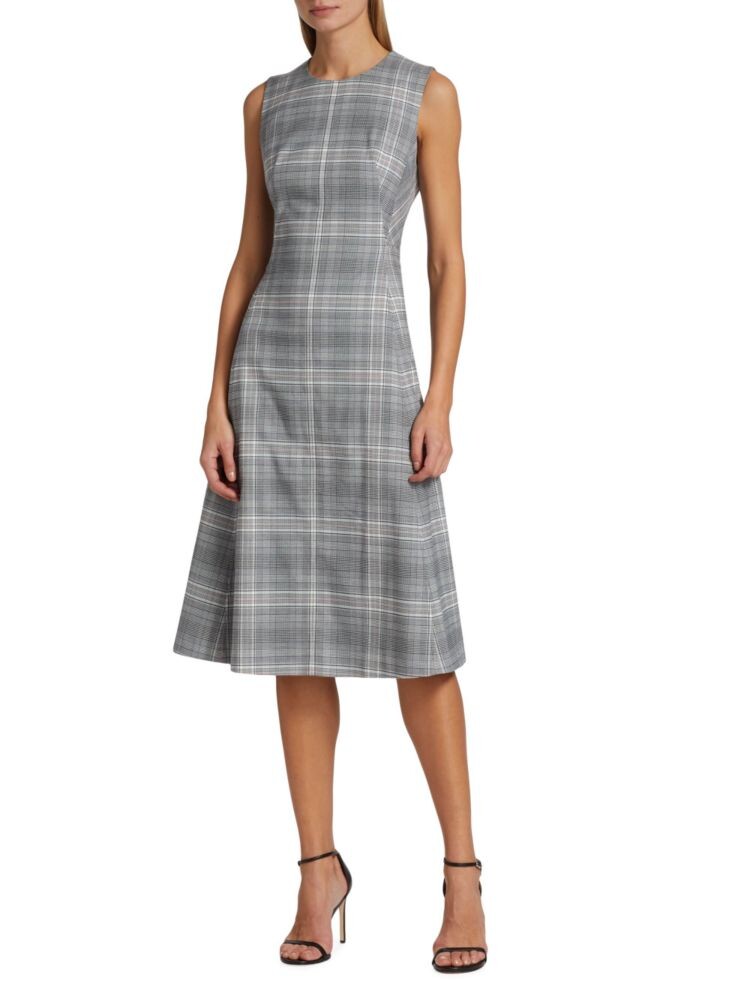 

Платье мидакси в клетку Paige Elie Tahari, цвет Paige Plaid