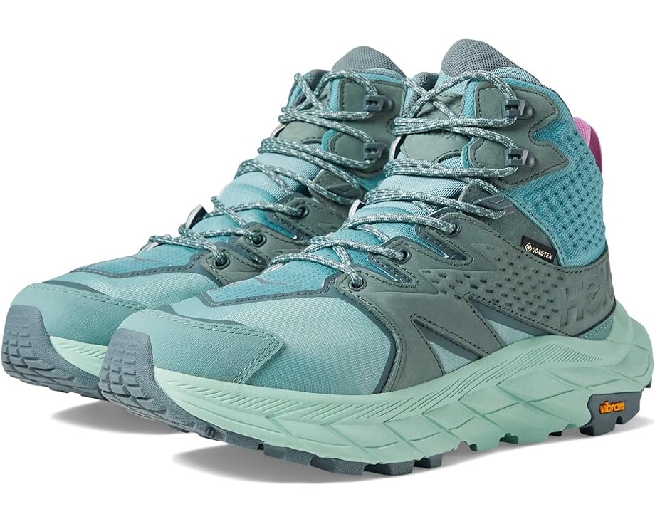 

Походные ботинки Hoka Women's Anacapa Mid GORE-TEX, цвет Trellis/Mist Green