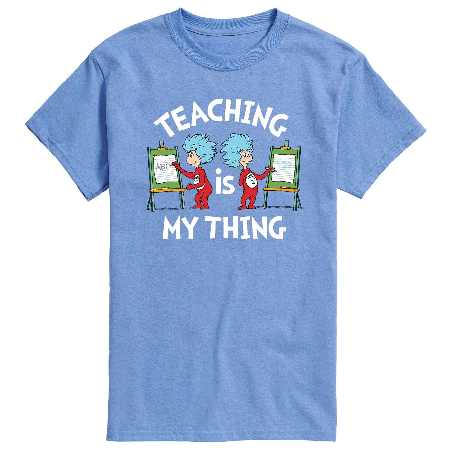 

Мужская футболка Dr. Seuss Teaching Is My Thing Licensed Character