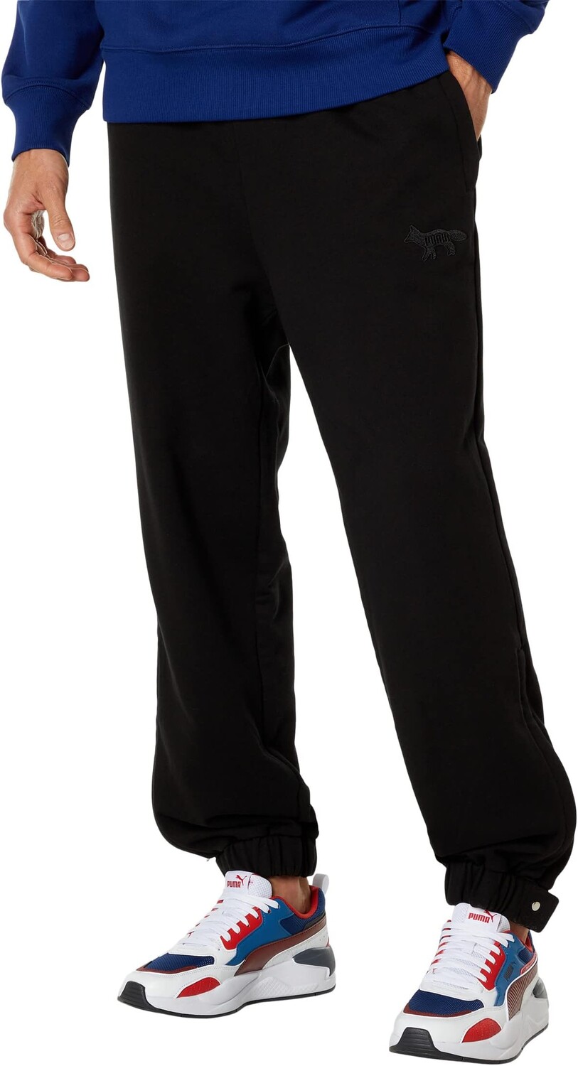 

Брюки Puma X Maison Kitsune Heavy Sweatpants PUMA, цвет Puma Black