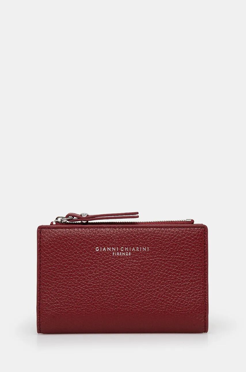 

Кожаный кошелек Gianni Chiarini, гранатовый