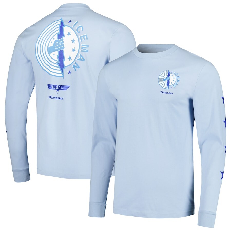 

Футболка с длинным рукавом Contenders Clothing Top Gun, синий