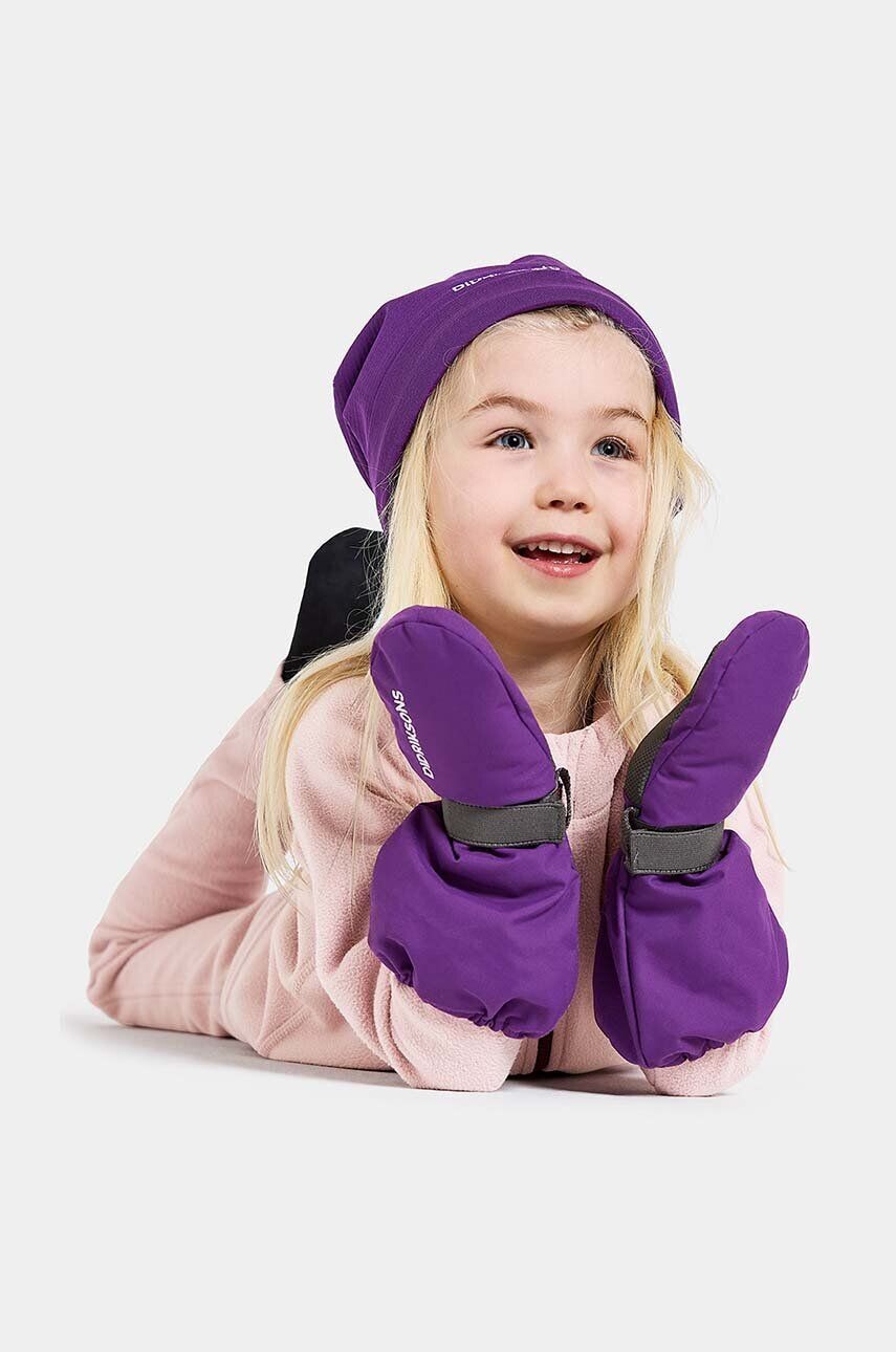 

Детские лыжные перчатки Didriksons BIGGLES MITTEN, фиолетовый