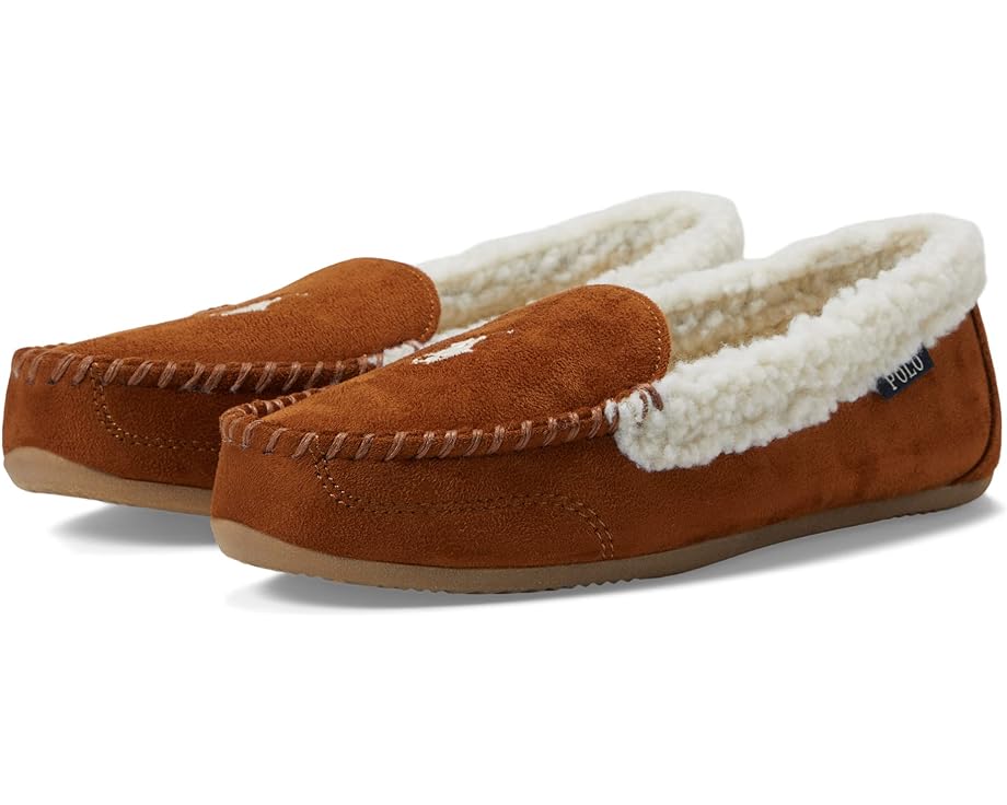 Домашняя обувь Polo Ralph Lauren Declan Moccasin Slipper, цвет Snuff