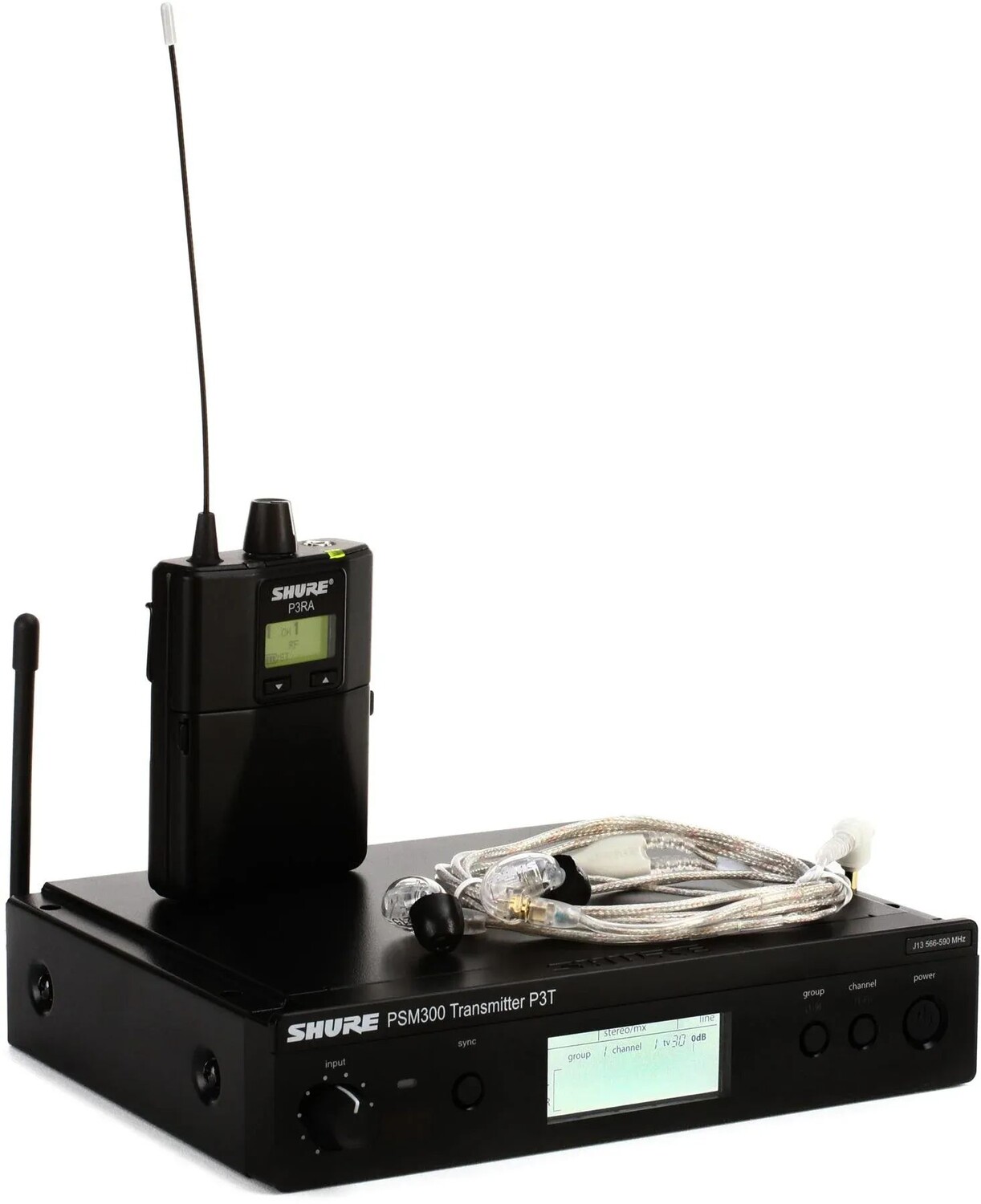 

Беспроводная система внутриканального мониторинга Shure PSM300 P3TRA215CL — ремешок J13