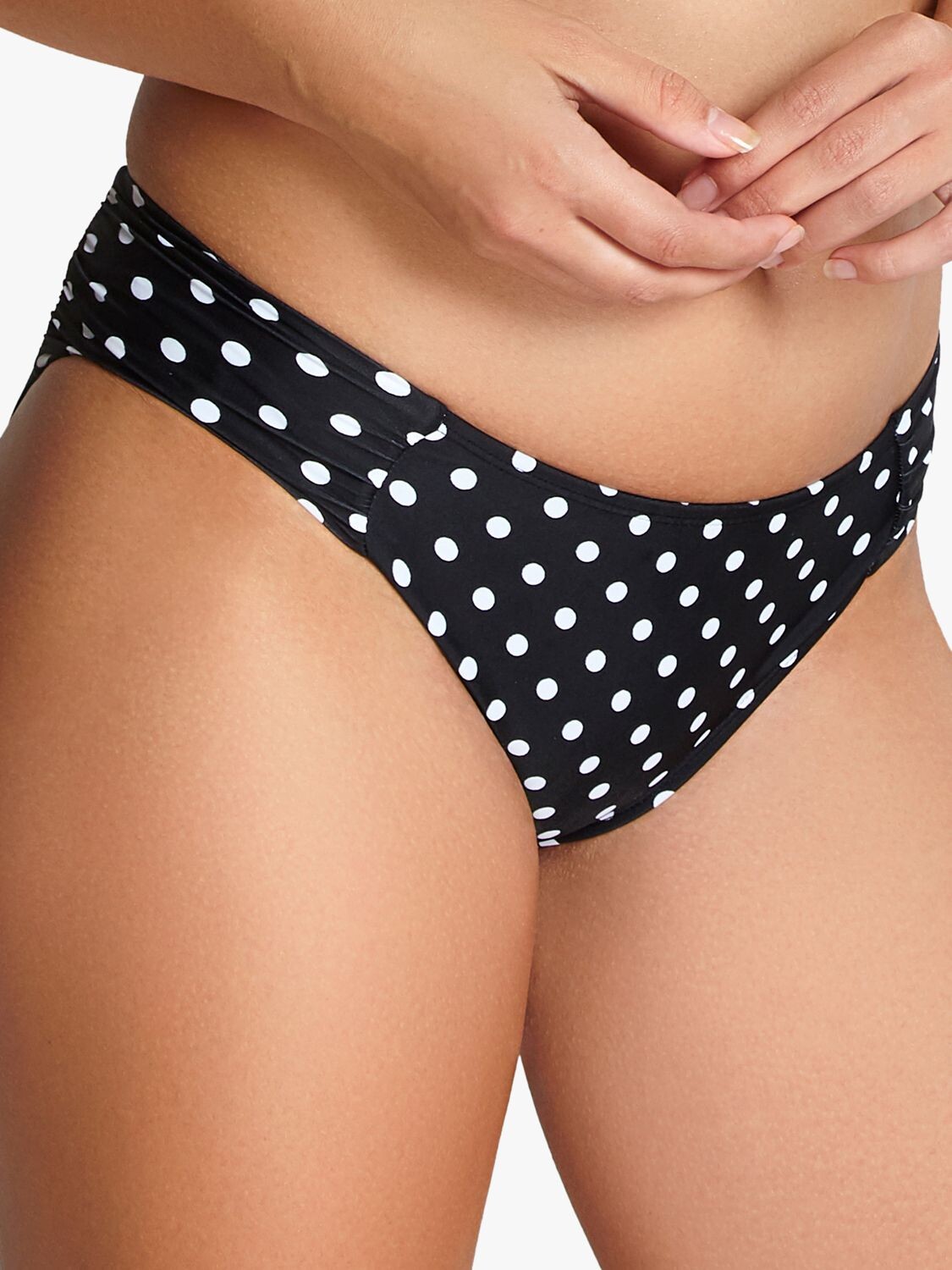 

Плавки бикини Panache Anya Spot, черный/белый