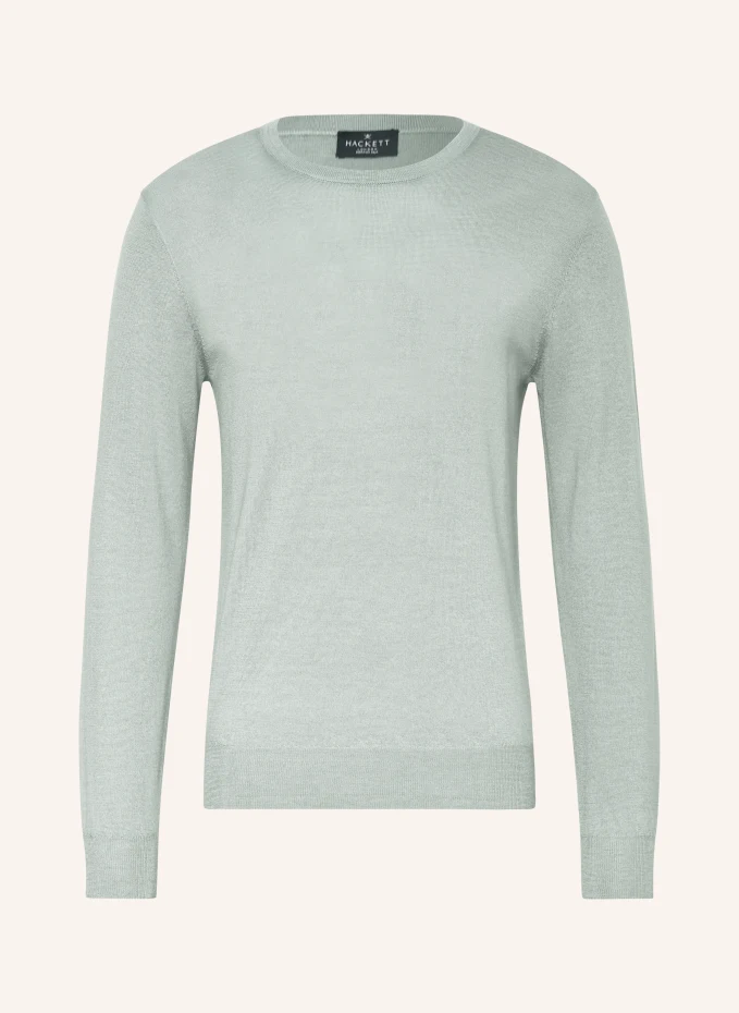 

Свитер из мериносовой шерсти Hackett London, синий