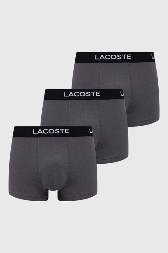 

3 штуки боксеров Lacoste, серый