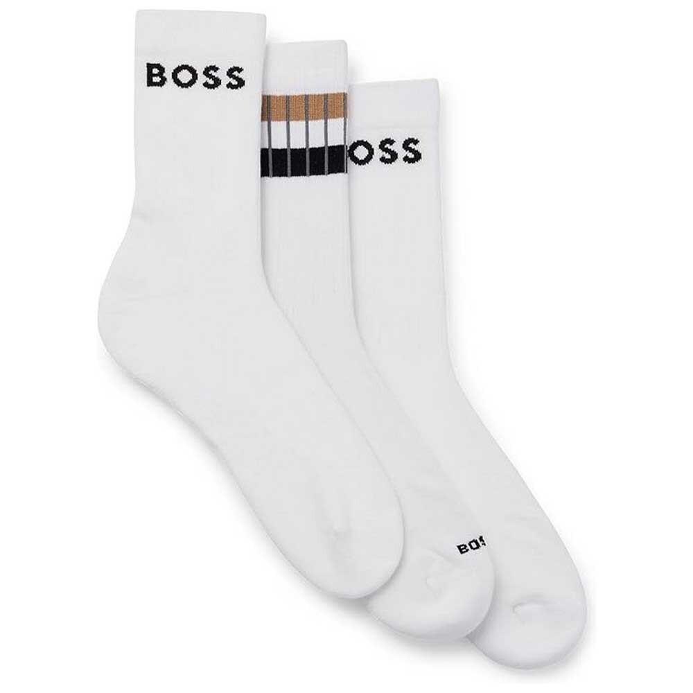 

Носки BOSS Qs Rib, белый