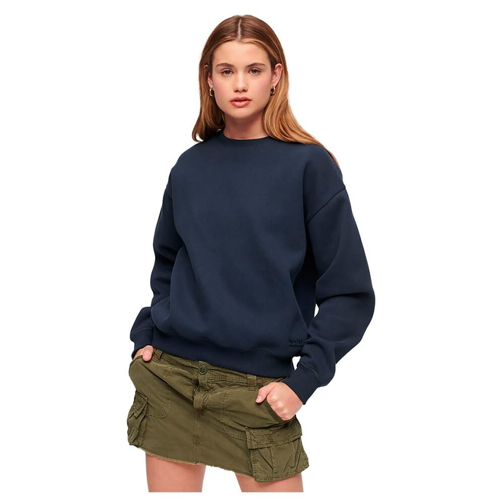 

Худи Superdry Essential Logo Unbrushed, синий