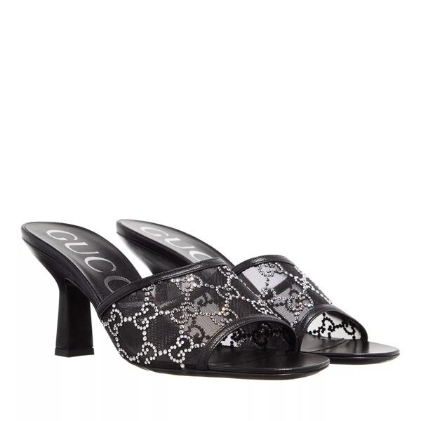 

Сандалии slider sandals Gucci, черный
