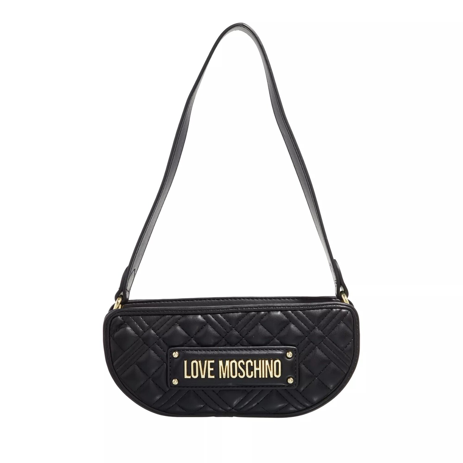 

Стеганая сумка Love Moschino, черный