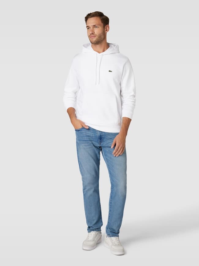 

Толстовка с лейблом Lacoste, белый