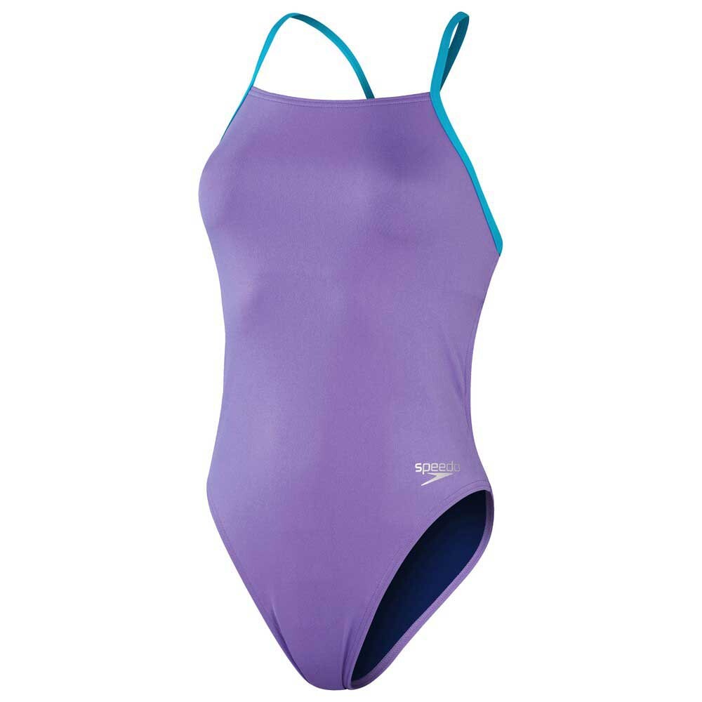 

Купальник Speedo Solid Lattice-Back, фиолетовый