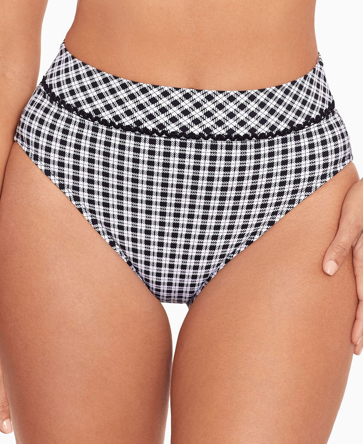 

Женские плавки бикини в клетку Chick Lit Sophie Skinny Dippers