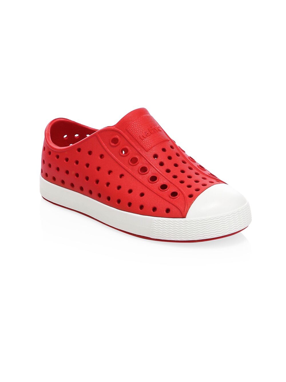 

Детские кроссовки Jefferson с перфорацией Native Shoes, красный