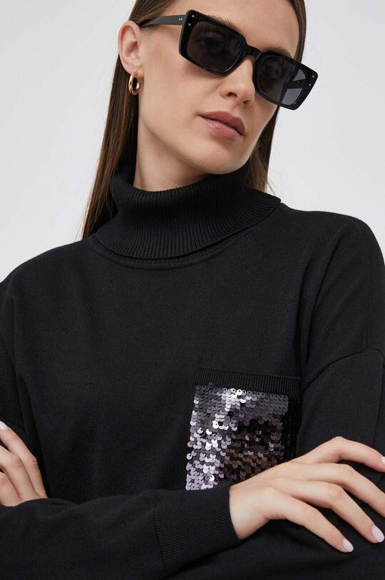 

Тонкий свитер DKNY, черный