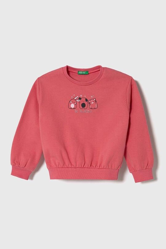 

Детская толстовка United Colors of Benetton, розовый