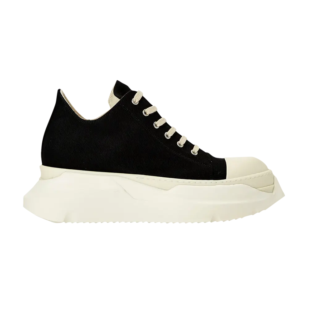 

Низкие кроссовки Rick Owens DRKSHDW Fogachine Cotton Denim Abstract Low, черный