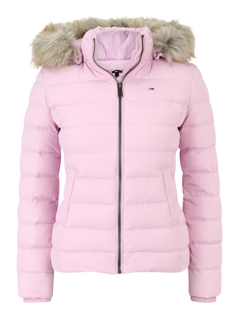 

Зимняя куртка Tommy Jeans Essential, светло-розовый