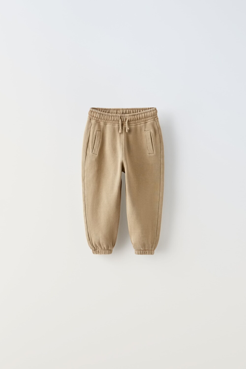 

Джоггеры из ткани college Zara, верблюд