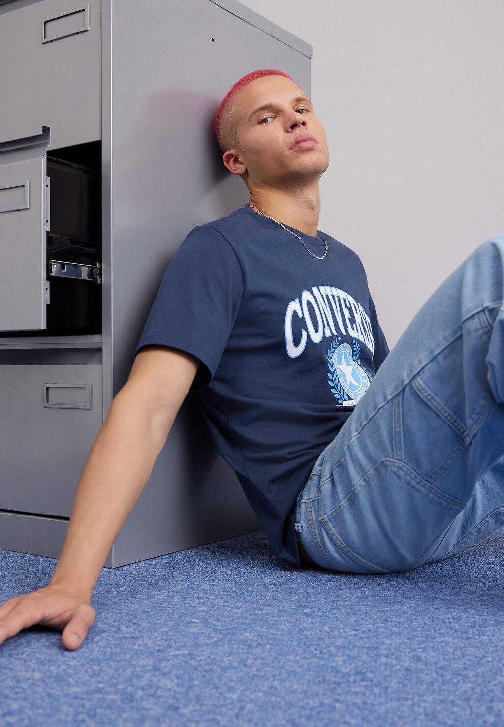 

Футболка с принтом Converse