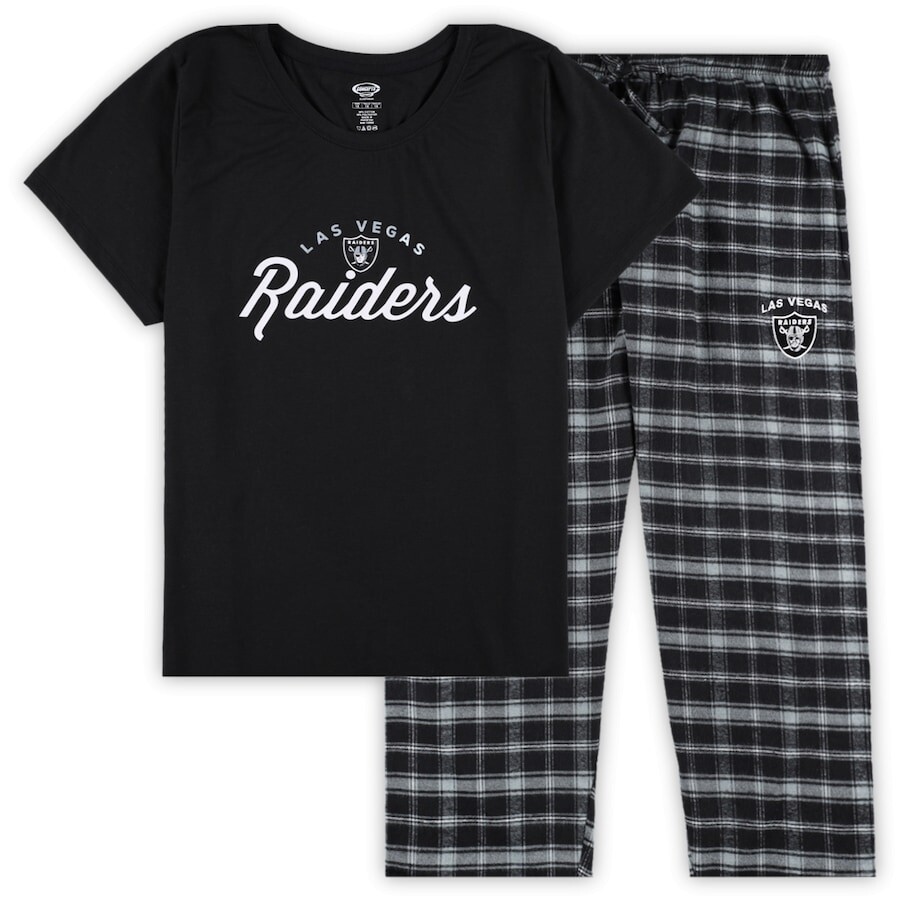 

Пижамный комплект Concepts Sport Las Vegas Raiders, черный