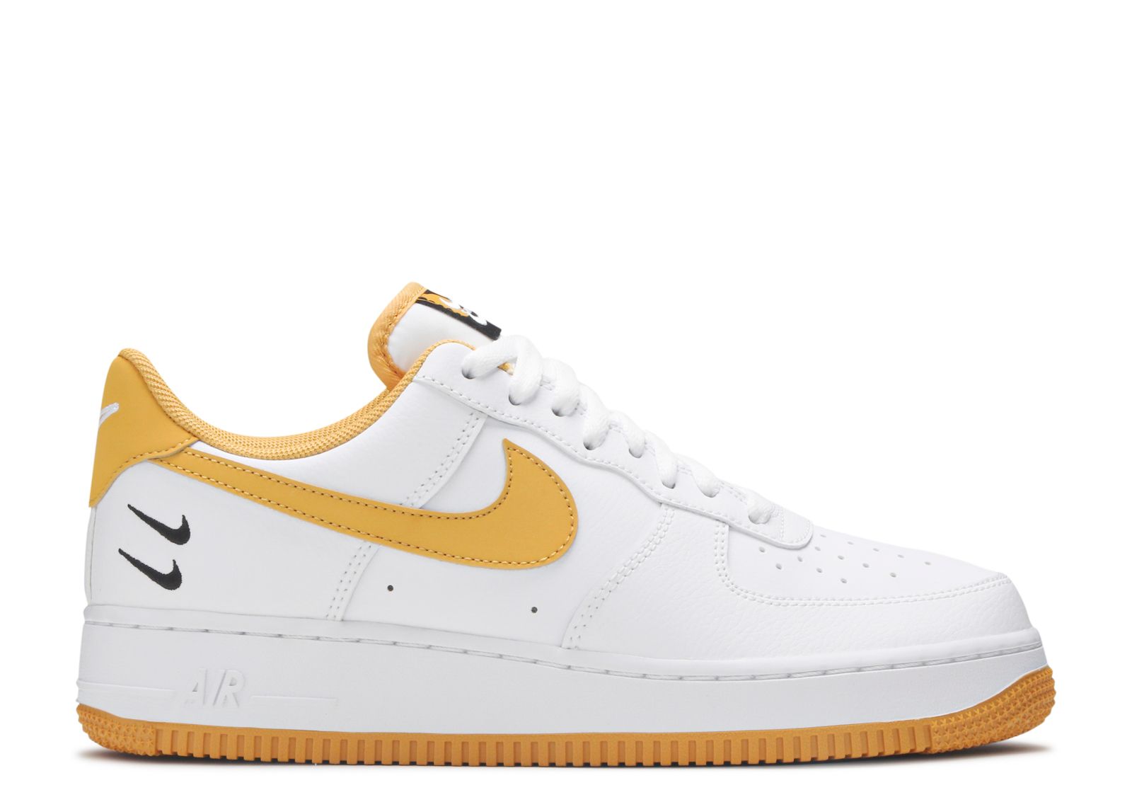 Кроссовки Nike Air Force 1 '07 Lv8 'Double Swoosh - White Light Ginger', белый new nike air force 1 script swoosh women white skateboarding shoes original light weight outdoor sports sneakers