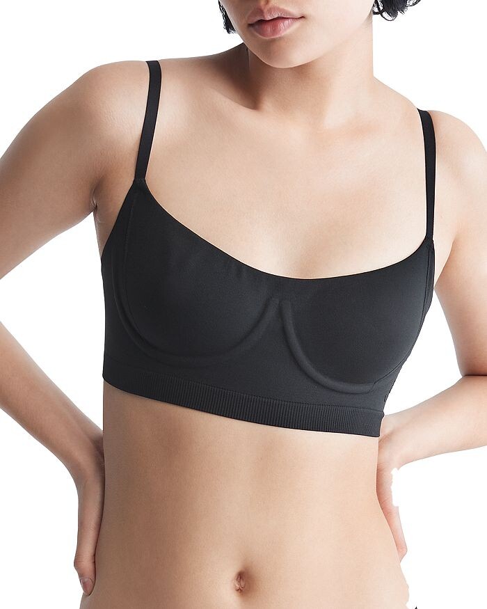 

Балкон без подкладки Bonded Flex Bralette Calvin Klein