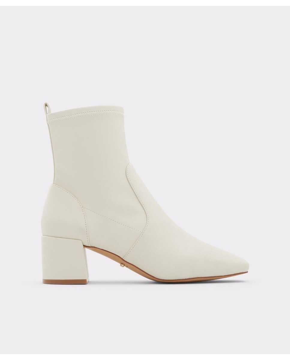 

Женские белые ботильоны с квадратным носком Aldo, белый