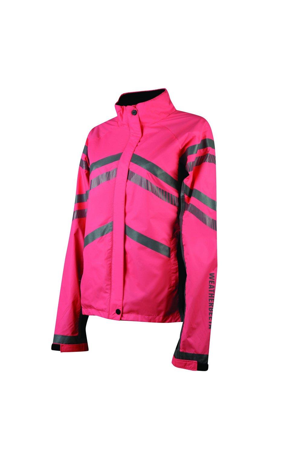 Светоотражающая легкая водонепроницаемая куртка Weatherbeeta, розовый