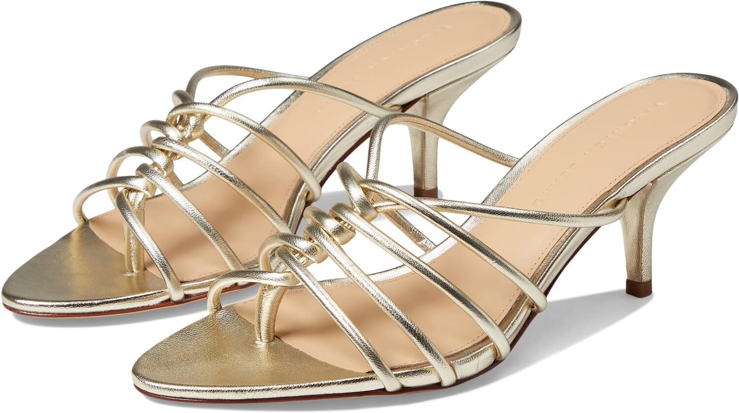 

Босоножки Gaffney Veronica Beard, цвет Platinum/Gold Leather