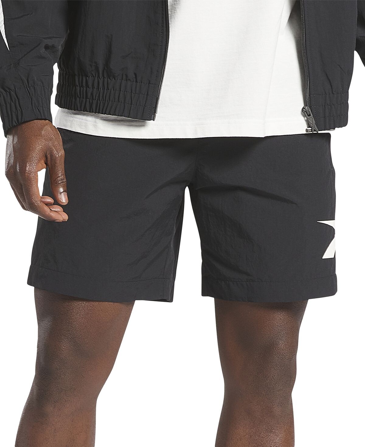 

Мужские тканые шорты с большим логотипом Reebok