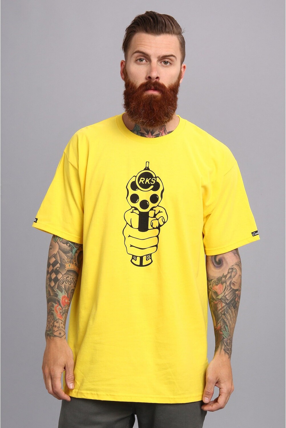 

Футболка Crooks & Castles Roulette Knit Crew T-Shirt, желтый
