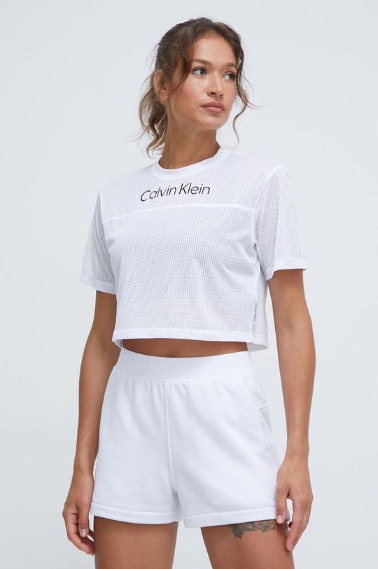 Тренировочная футболка Calvin Klein Performance, белый