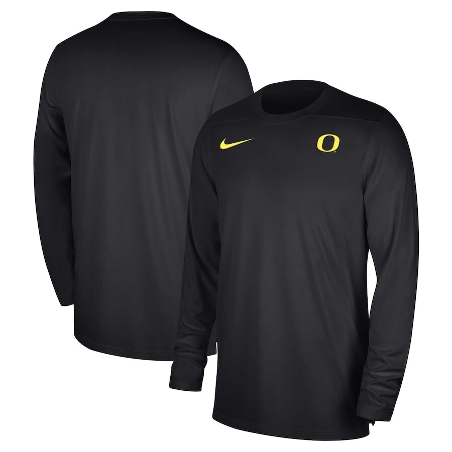 

Футболка с длинным рукавом Nike Oregon Ducks, черный