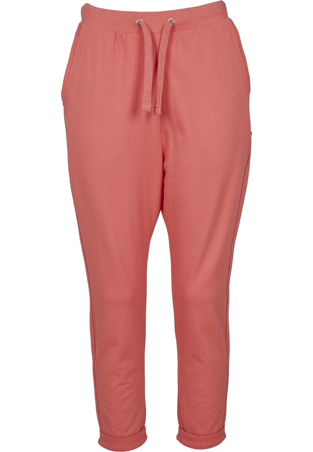 

Зауженные брюки Urban Classics Terry, розовый