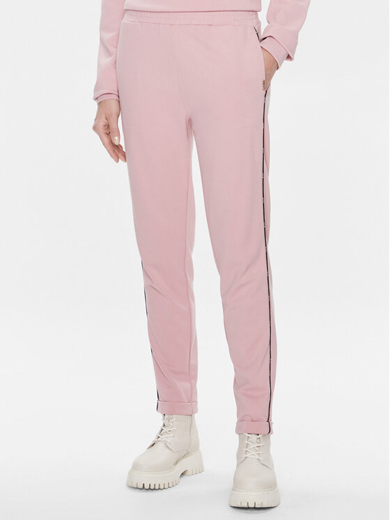 Спортивные брюки стандартного кроя Liu Jo, розовый цена и фото