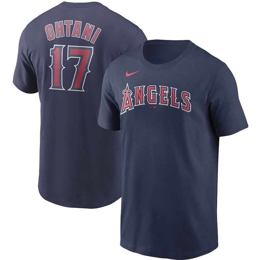 

Футболка с коротким рукавом Nike Los Angeles Angels, нави