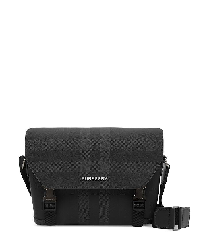

Маленькая сумка-мессенджер в клетку Wright Check Burberry