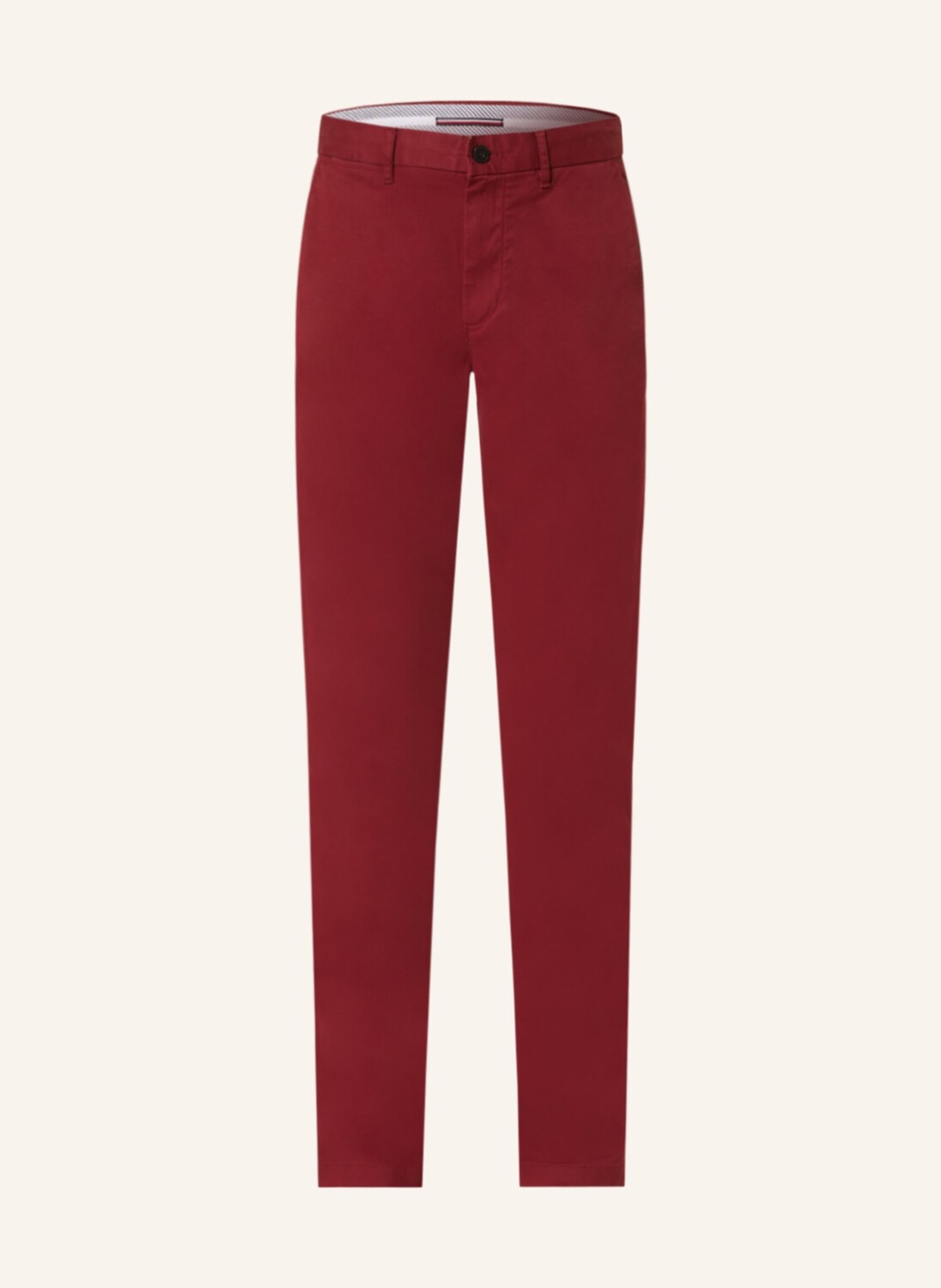 

Брюки чино TOMMY HILFIGER BLEECKER Slim Fit, темно-красный