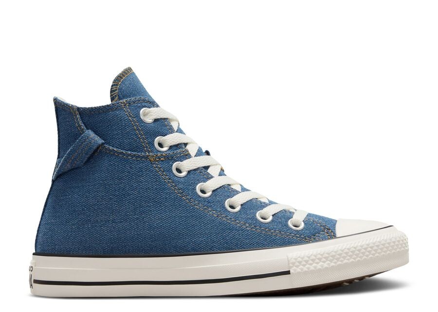 

Кроссовки Converse Wmns Chuck Taylor All Star High, цвет Denim Navy Burnt Honey