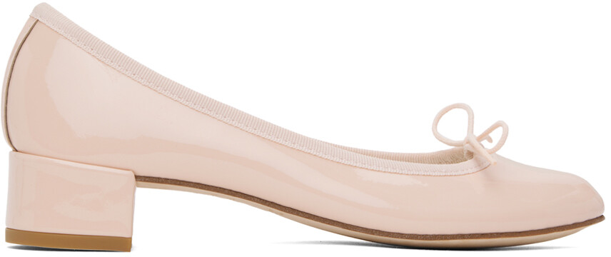 

Розовые туфли Camille на каблуках Repetto
