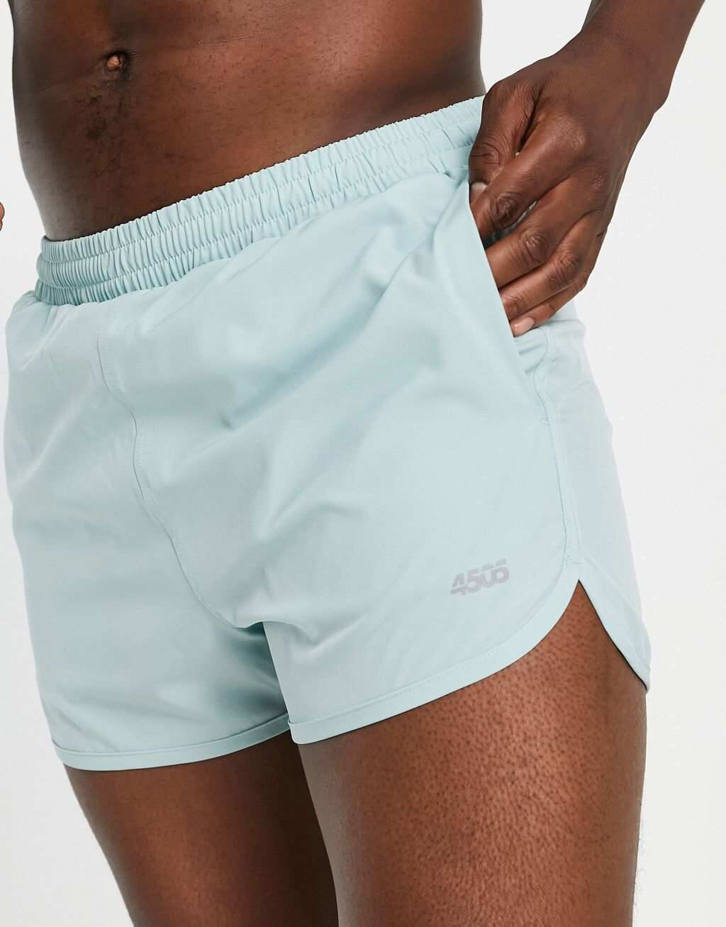 

Синие шорты для плавания с закругленным краем ASOS 4505