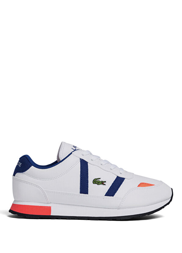 

Детские белые кроссовки sport partner Lacoste