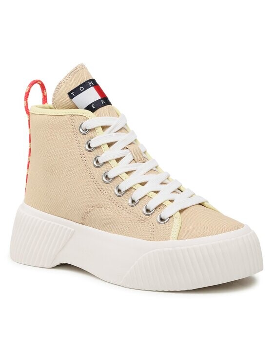 

Кроссовки Tommy Jeans, бежевый