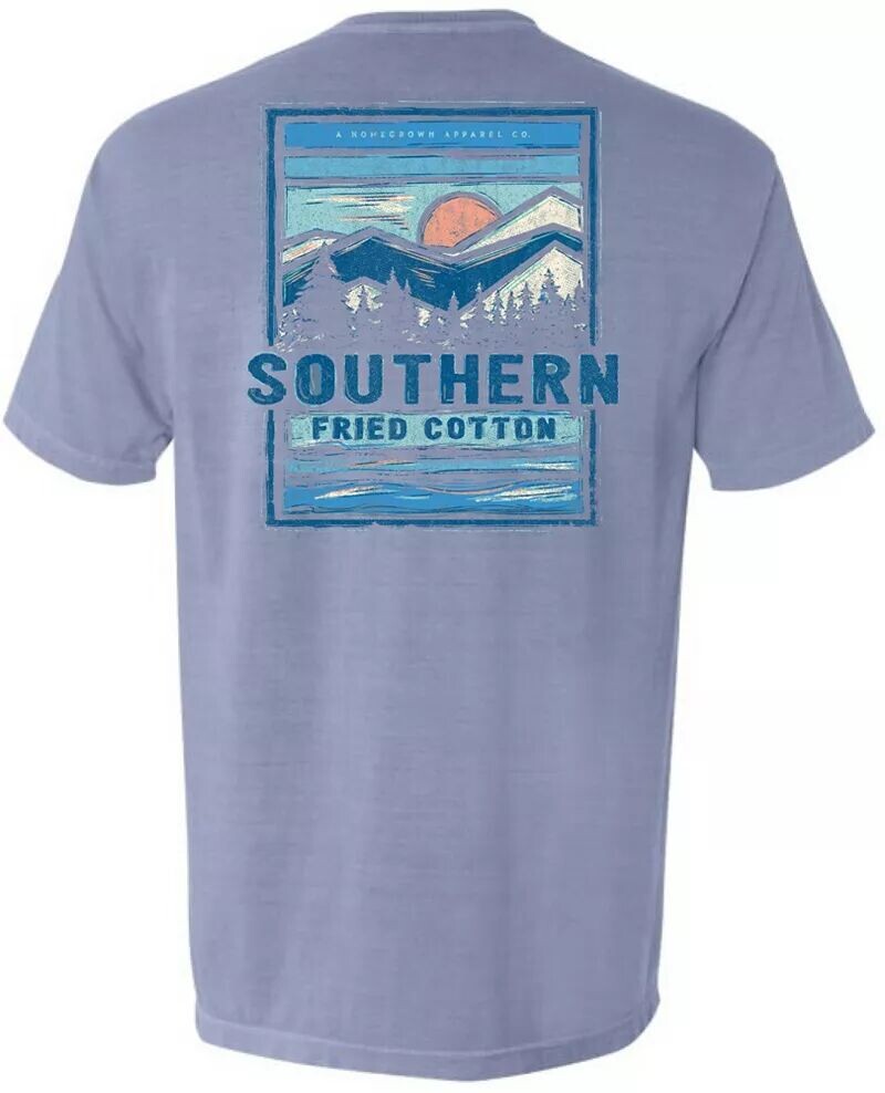 

Мужская футболка с коротким рукавом Southern Fried Cotton Climb the Mountain