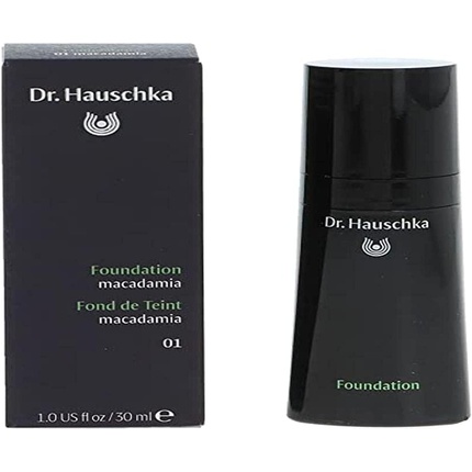 Hauschka Тональный крем для макияжа 01 Макадамия 30 мл Dr Hauschka тональный крем для лица dr hauschka foundation 01 macadamia 30 мл