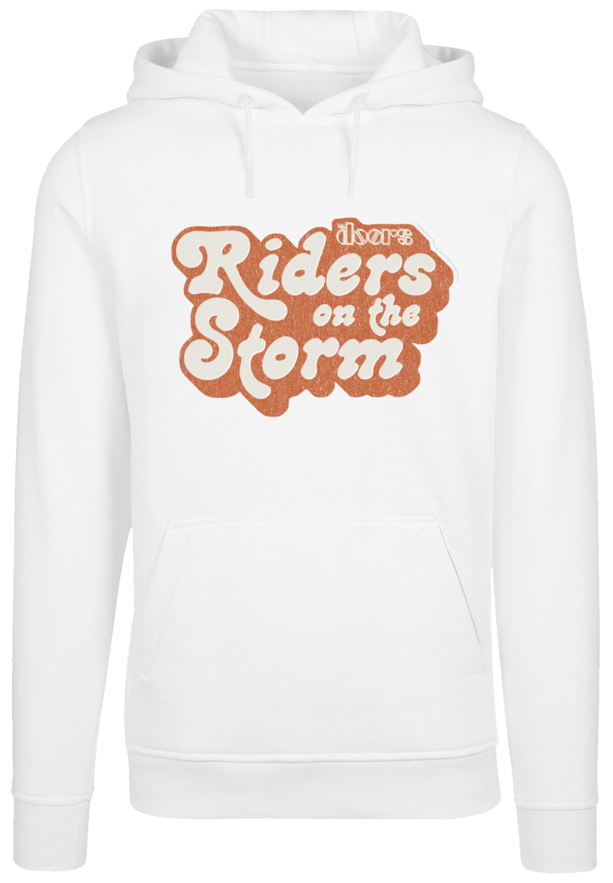 

Пуловер F4NT4STIC Hoodie The Doors Music Band Riders on the Storm Logo, белый