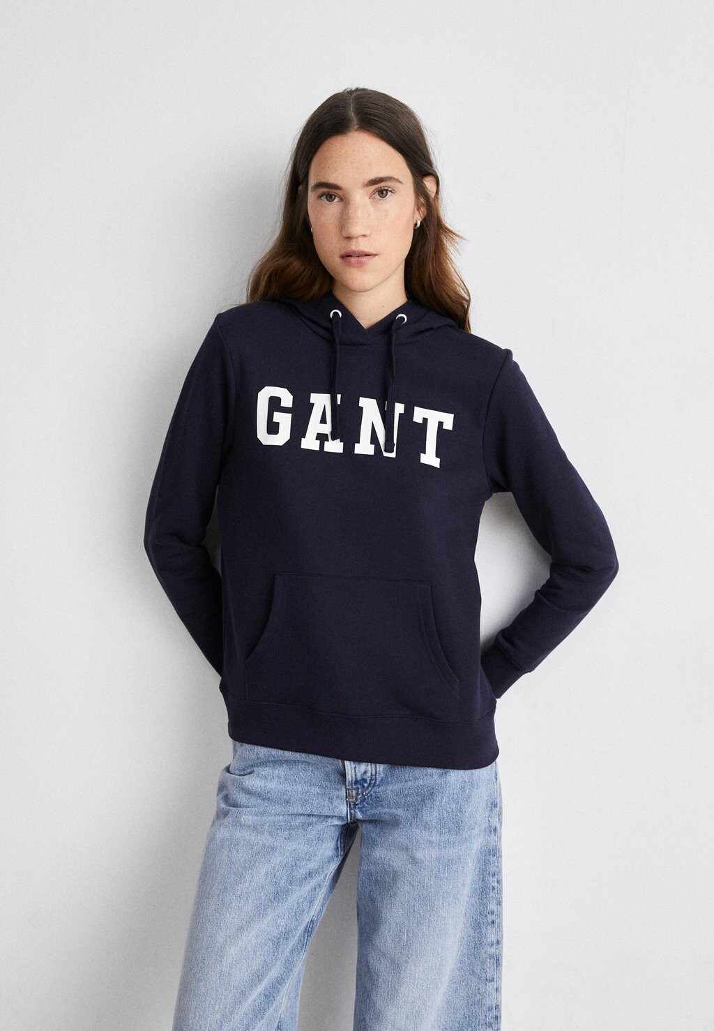 

Толстовка Толстовка с графическим рисунком GANT, вечерний синий, Черный